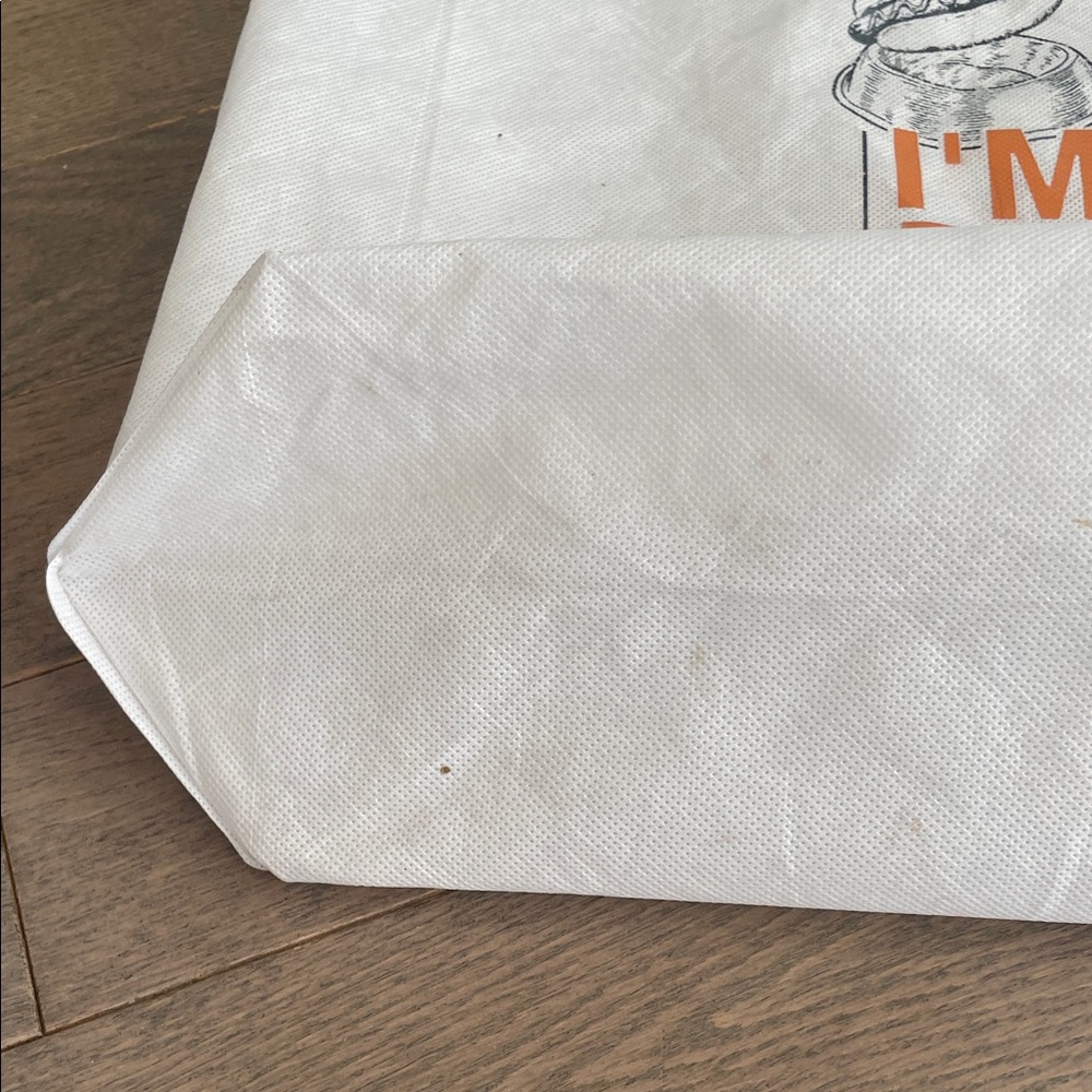 FREE WITH PURCHASE : White Dog Tote Bag. I’m A Dog Person - Picture 5 of 6